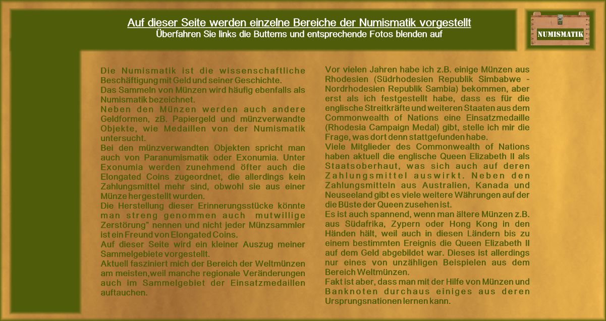 Numismatik